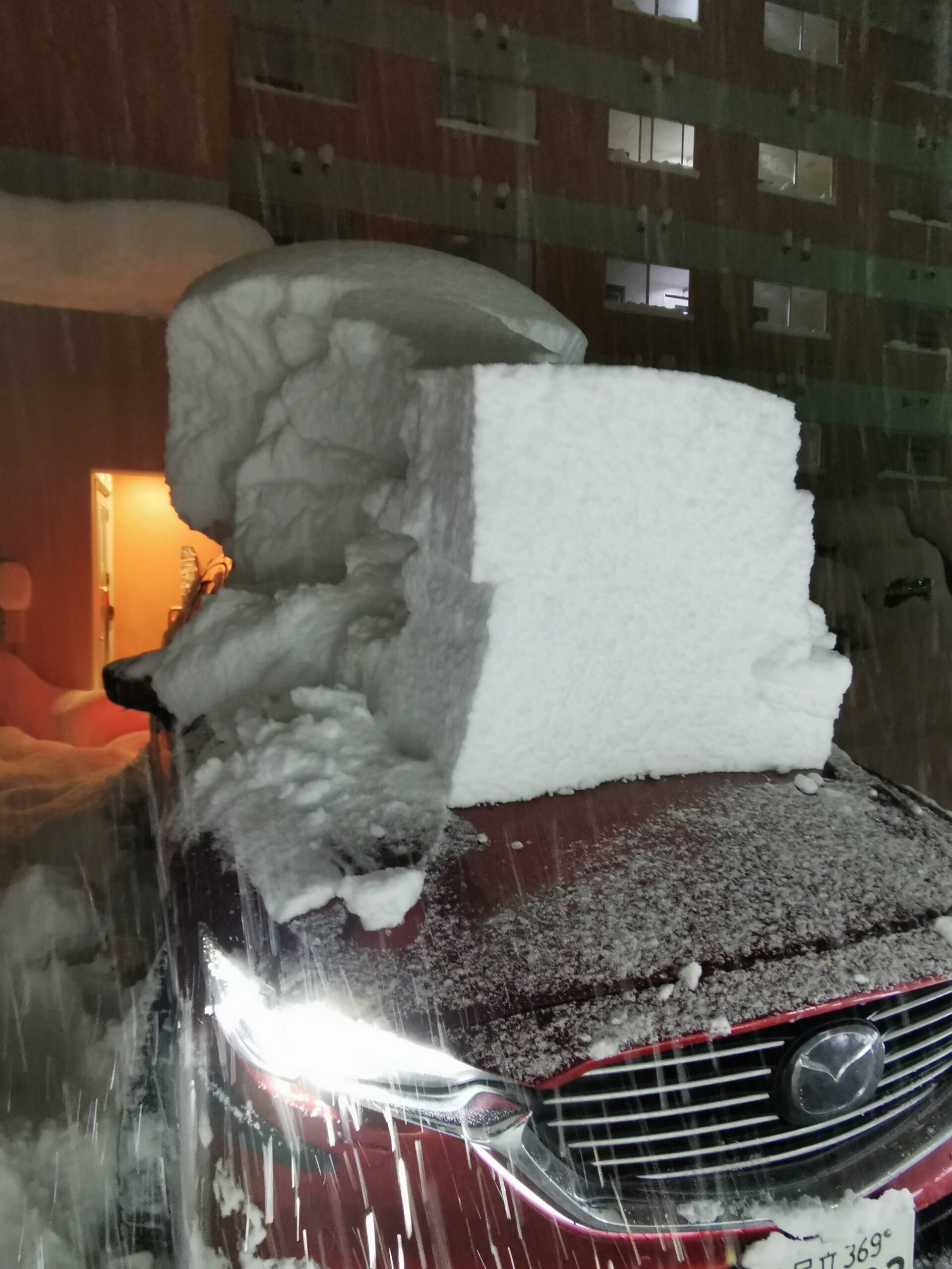 Japowの雪景色