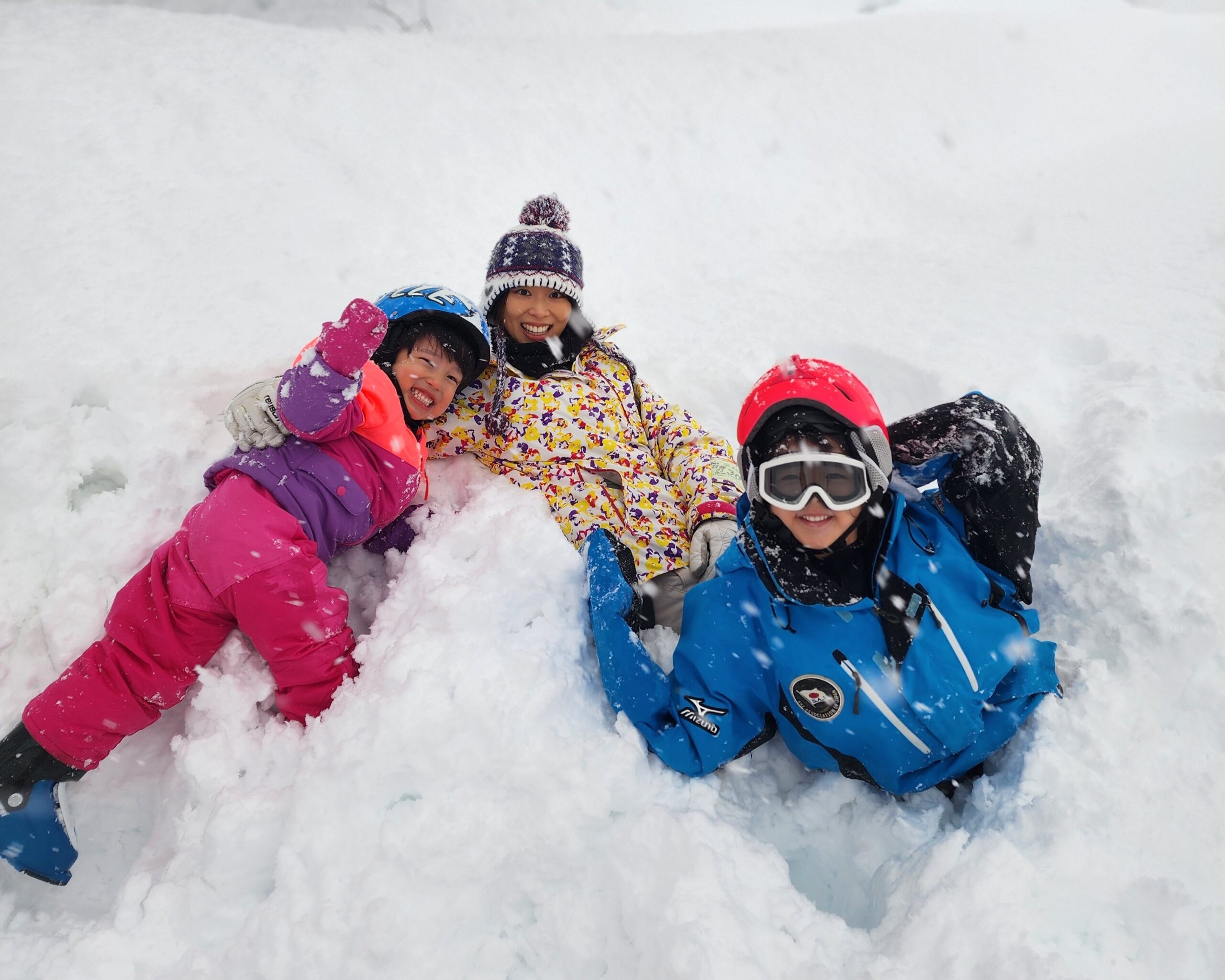 家族也能一同享受野雪滑行樂趣